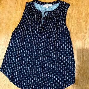 Loft sleeveless top sz Lg